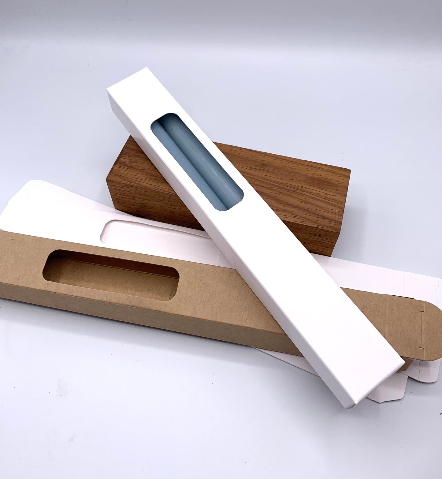 TAPER CANDLES / WAX MELTS BOX - Size 35 x 23 x 260mm