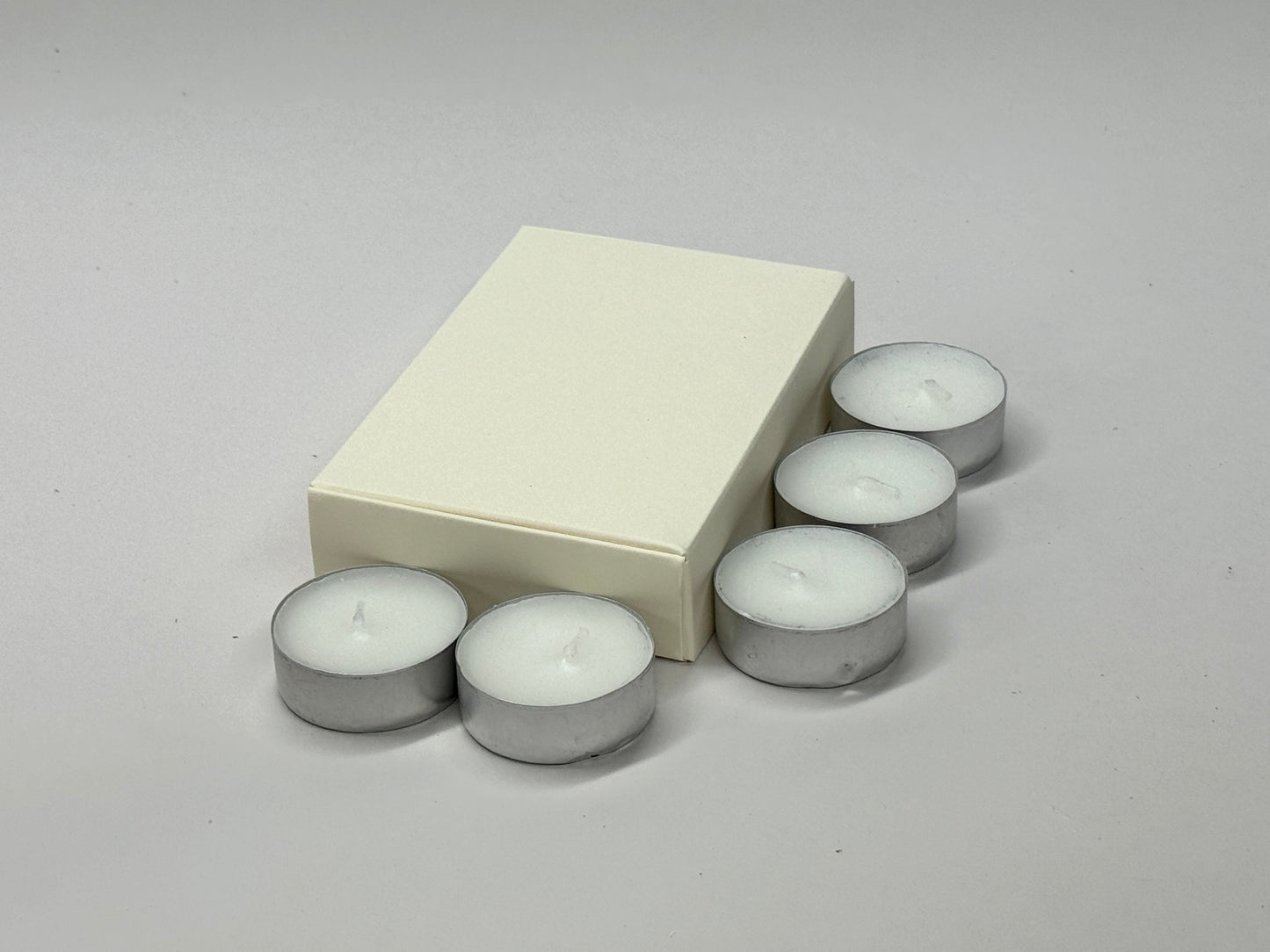 6 TEALIGHT CUPS / WAX MELTS BOX | Size 120 x 80 x 25mm | BULK QTYS