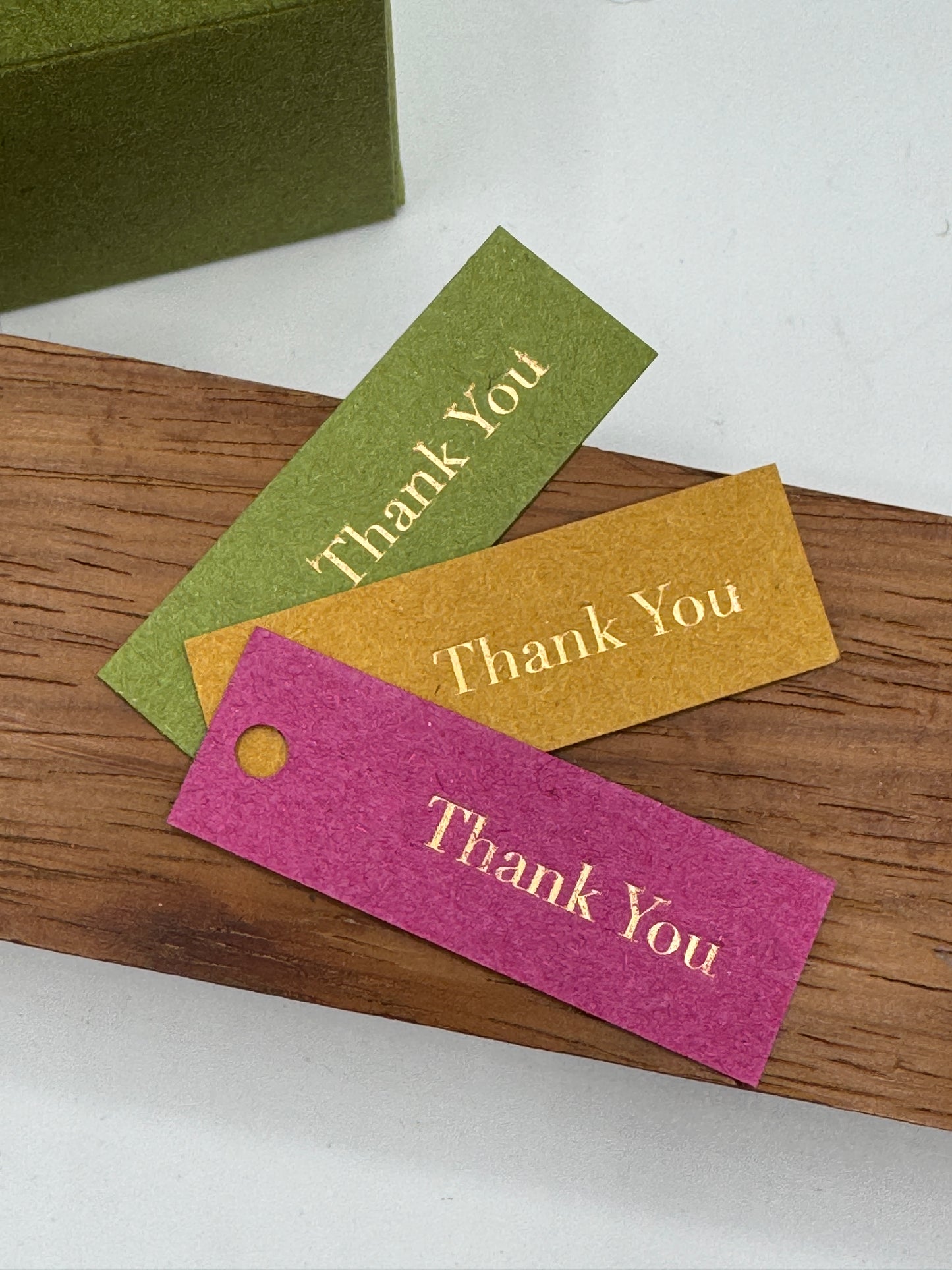 WOODLAND Gift Box with Jute & Matching Tag - | Size: 8 x 8 x 6cm - (Pack of 10 Boxes)