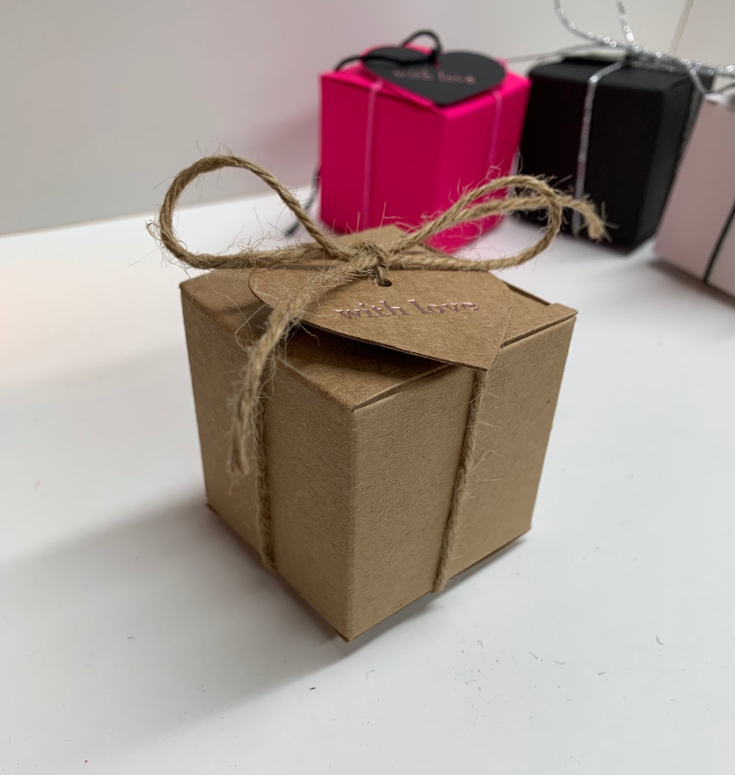 5cm MINI CUBE BOXES | Size: 5cm x 5cm x 5cm (10 Boxes)