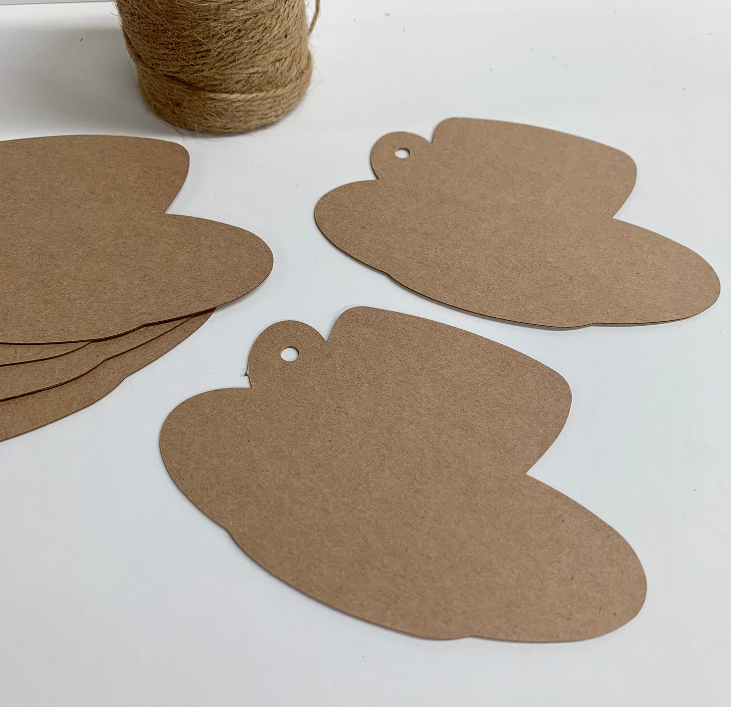 TEACUP Blank KRAFT tags | Size: 70mm x 100mm
