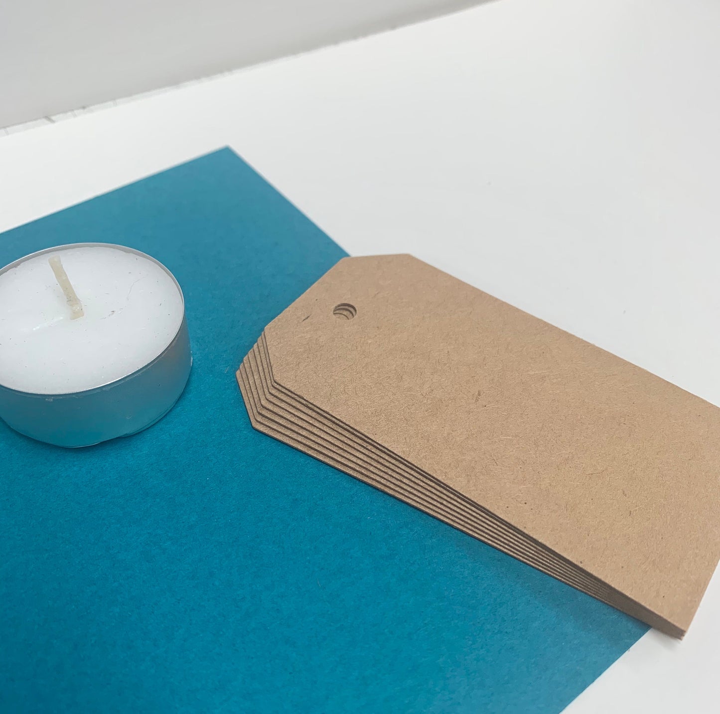 LUGGAGE Blank KRAFT tags | Size: 45 x 90mm