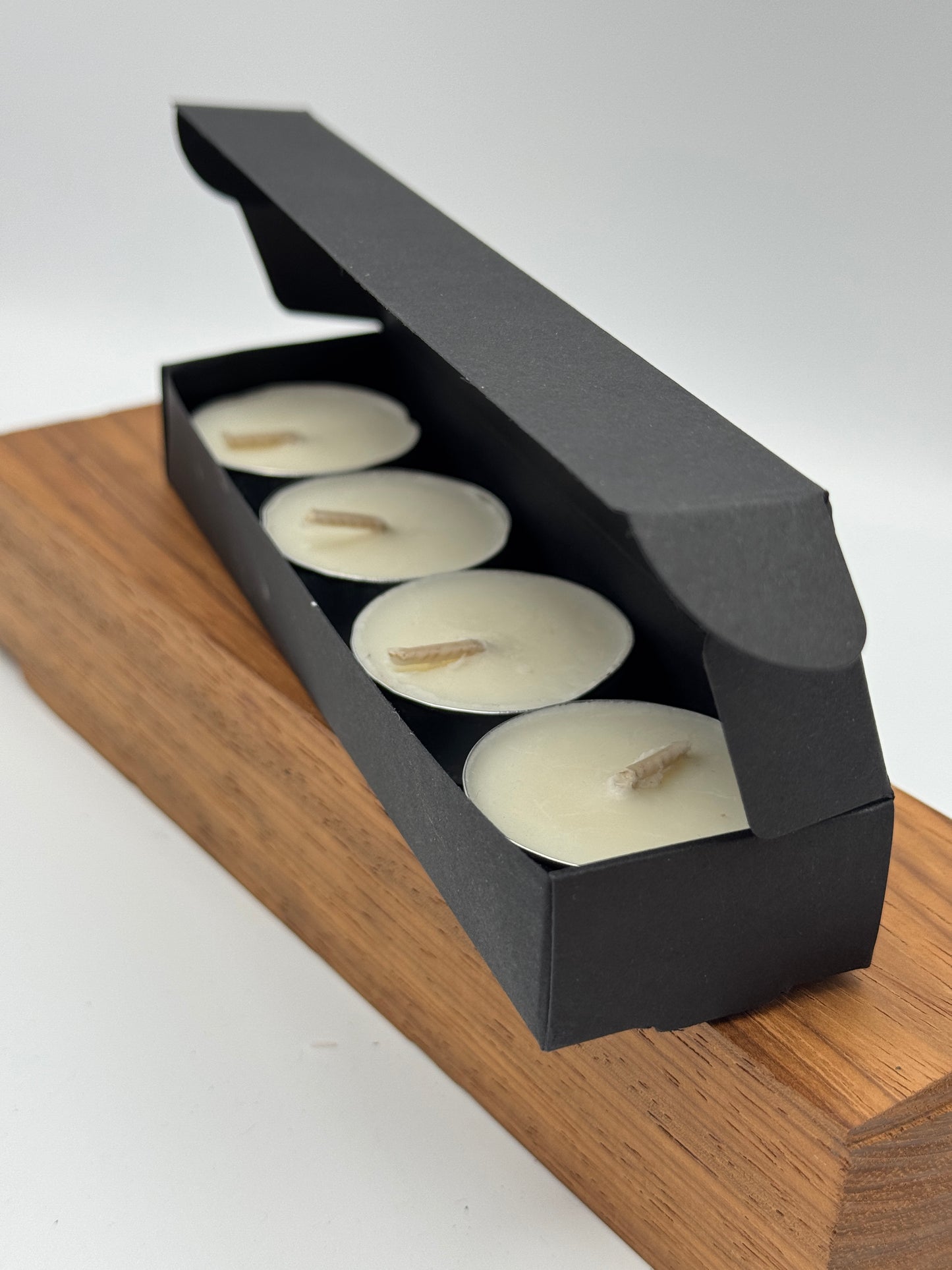 4 TEALIGHT CUPS / WAX MELTS BOX |  Size 160 x 40 x 23mm | (Pack of 10)