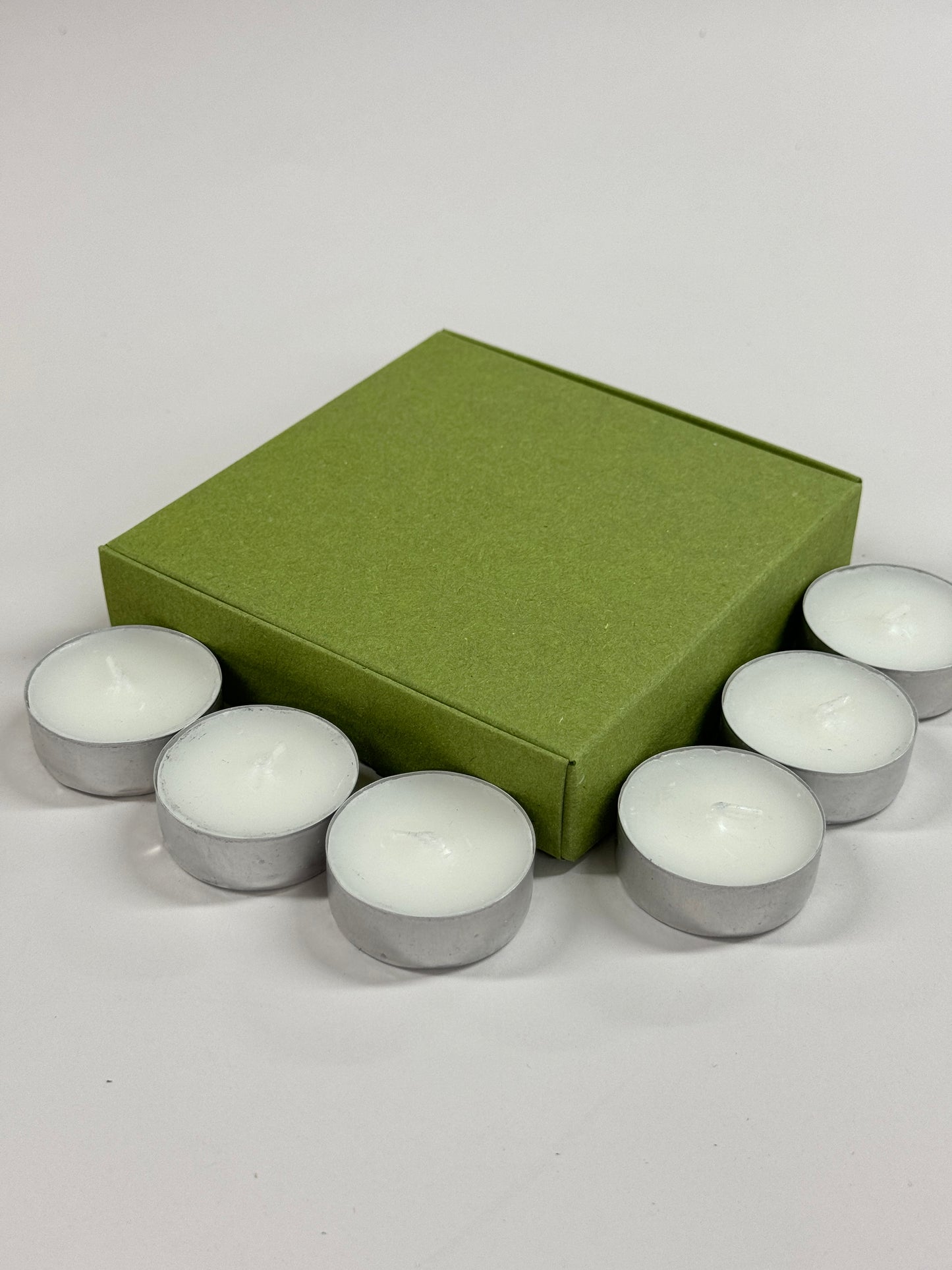 9 TEALIGHT CUPS / WAX MELTS BOX |  Size 120 x 120 x 25mm | (Pack of 10)