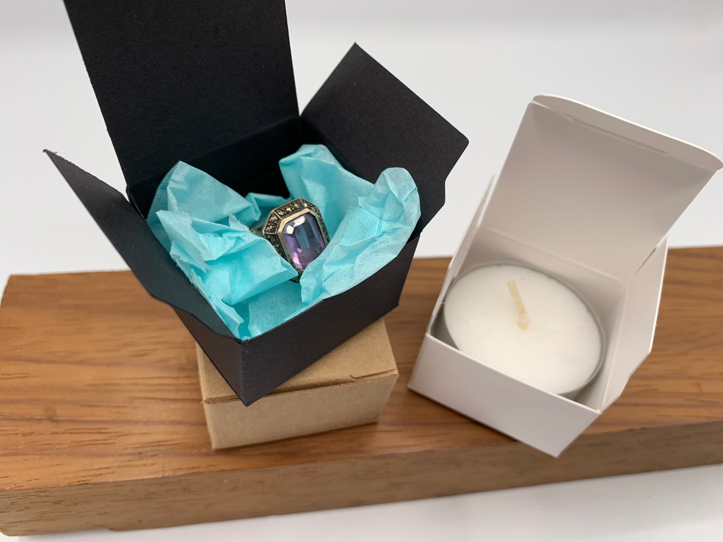 MINI BOX | SINGLE TEALIGHT - 38 x 38 x 23mm (10 Boxes)
