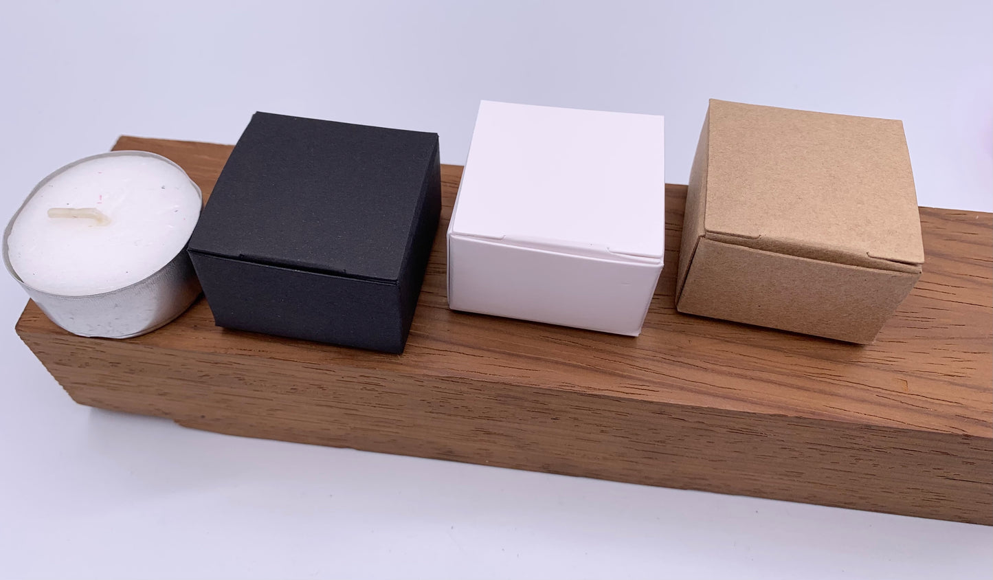 MINI BOX | SINGLE TEALIGHT - 38 x 38 x 23mm (10 Boxes)