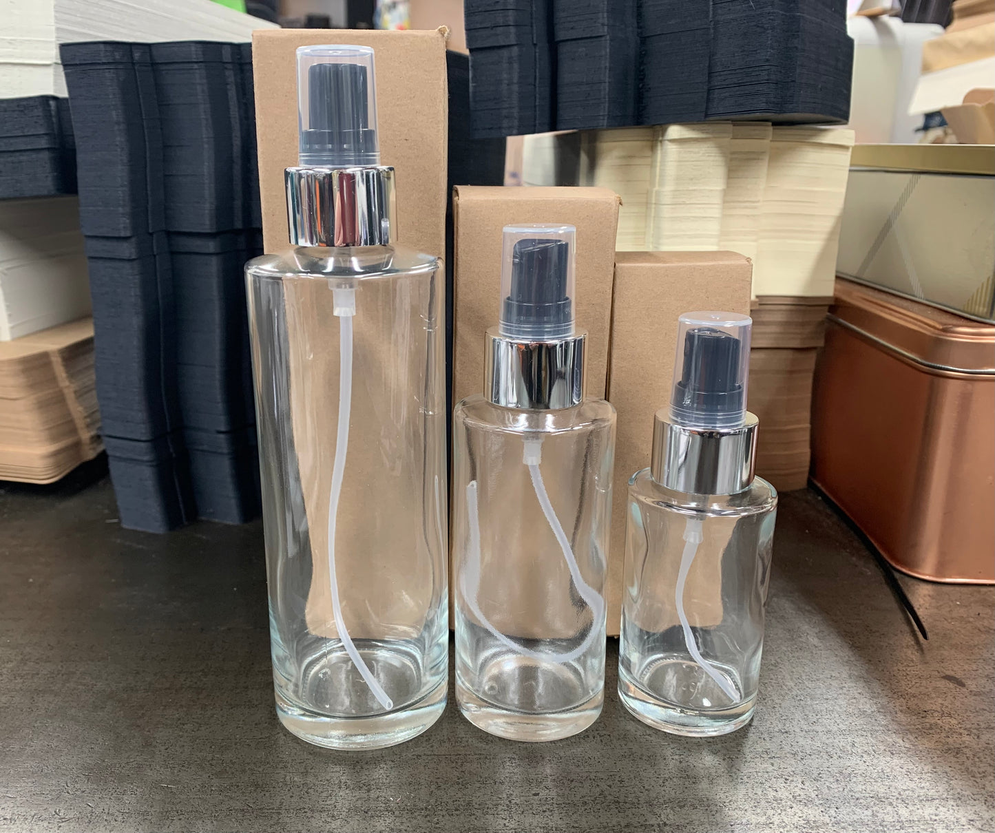 BOTTLE BOX -  200ml | Size 52 x 52 x 190mm