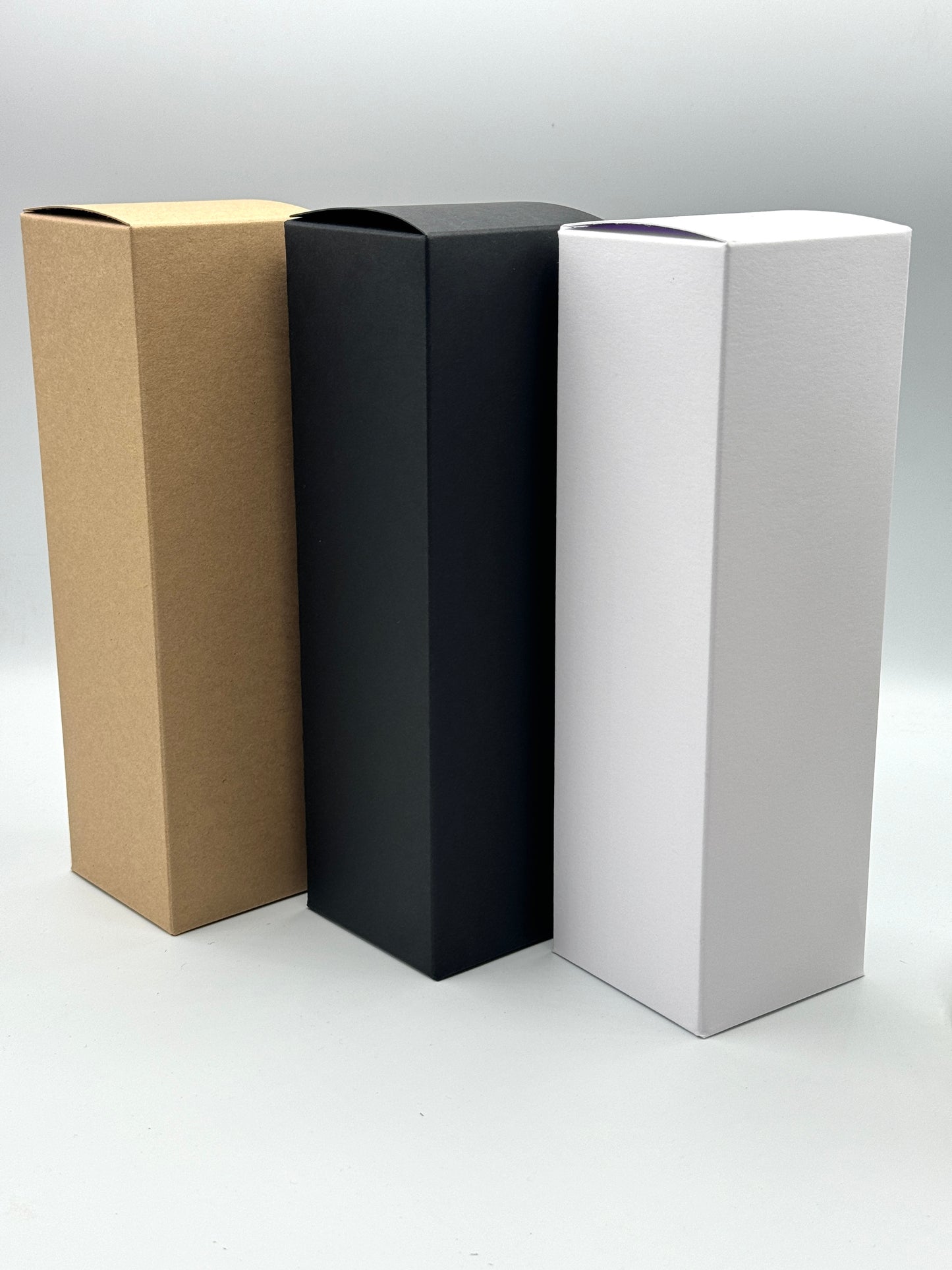 50cl MINI CHAMPAGNE / PROSECCO BOTTLE BOX - Size 62 x 62 x 205mm