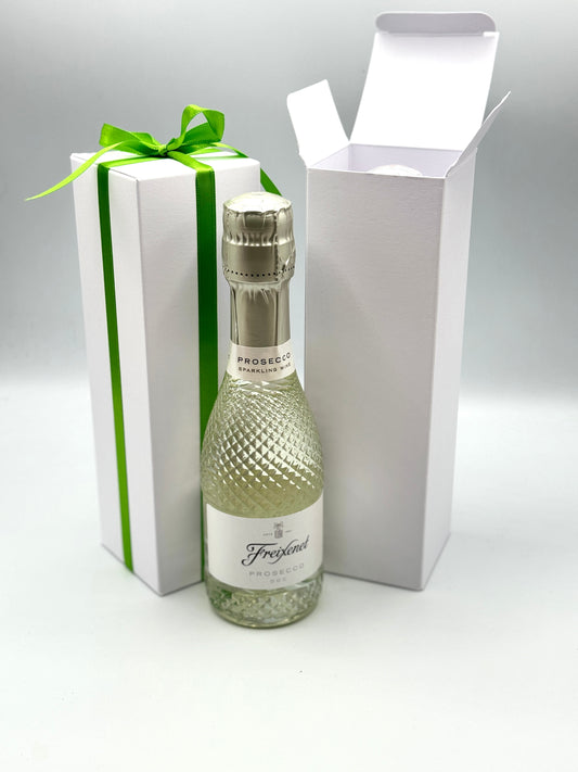 50cl MINI CHAMPAGNE / PROSECCO BOTTLE BOX - Size 62 x 62 x 205mm