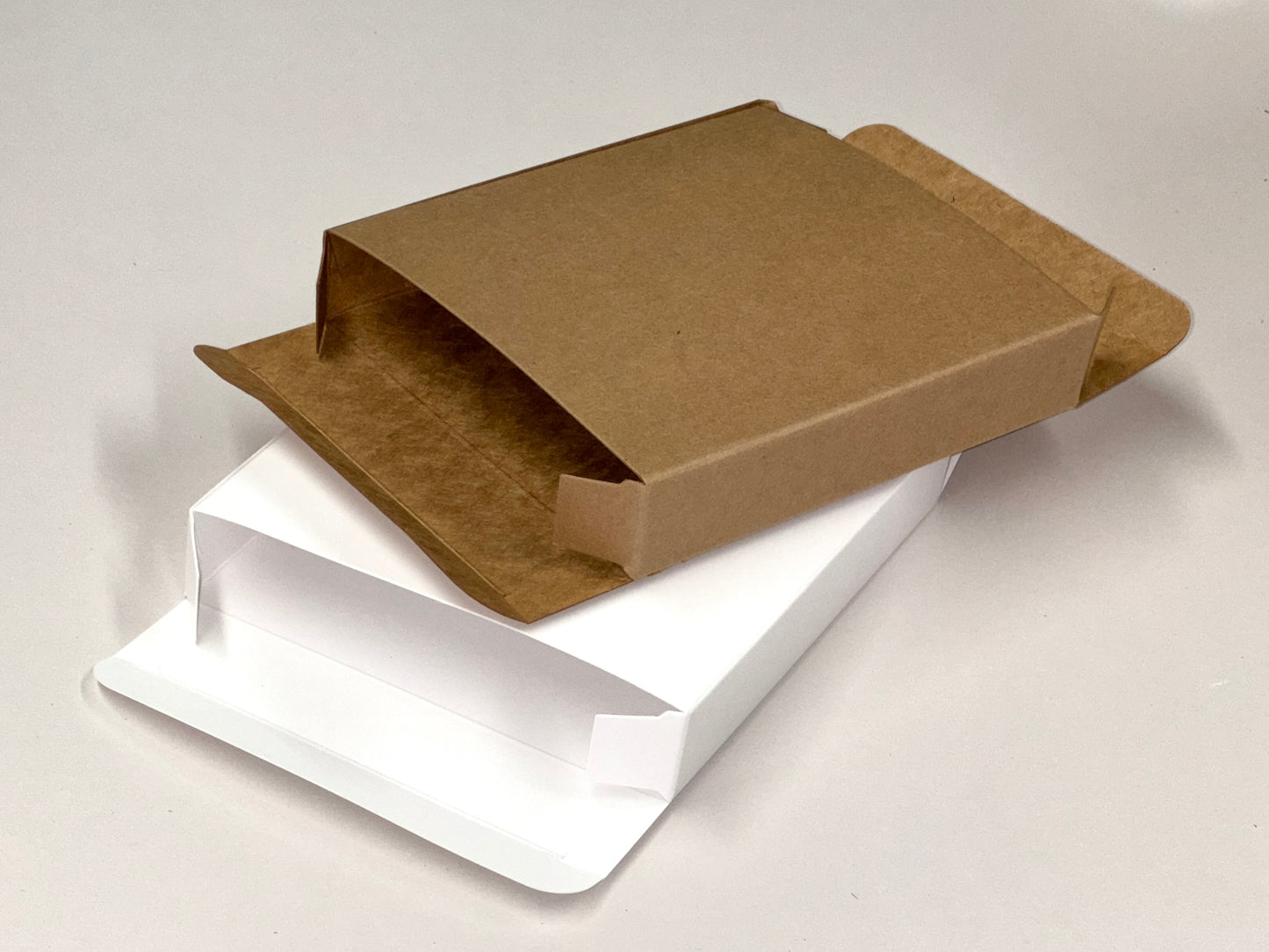 SLIM GIFT BOX -  END OPENING | Size 120 x 120 x 25mm | Tealights/Textiles/Crafts