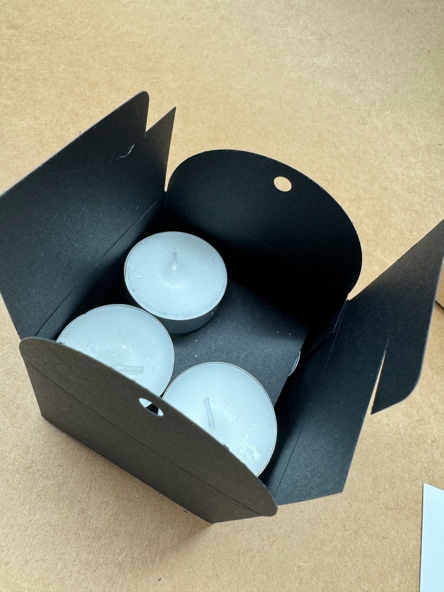 TIE TOP Wedding/Party Favour Box (small) - Size 8 x 8 x 6cm  (Pack of x10)