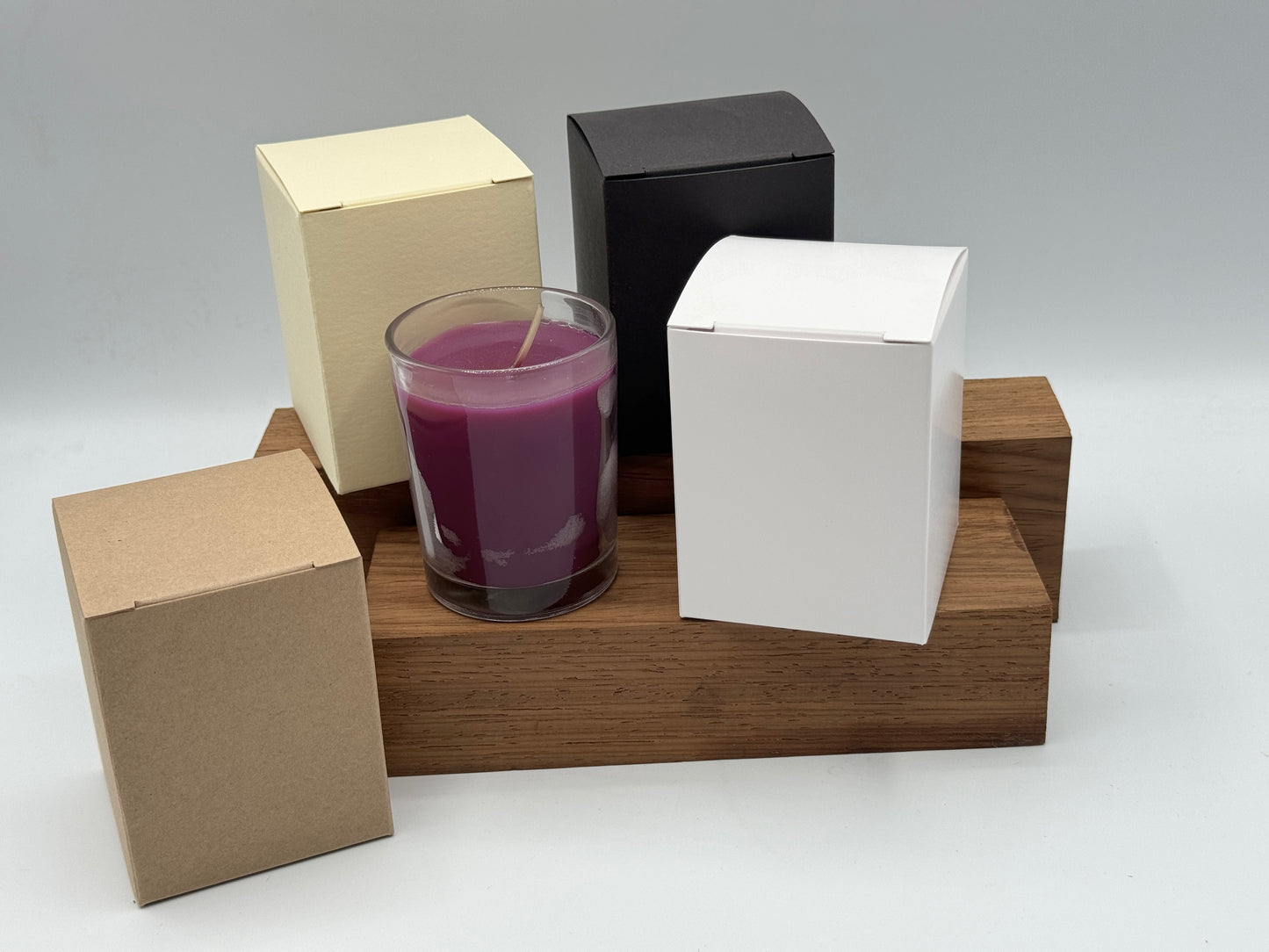 9cl Votive Candle Box  : Size 58x58x75mm