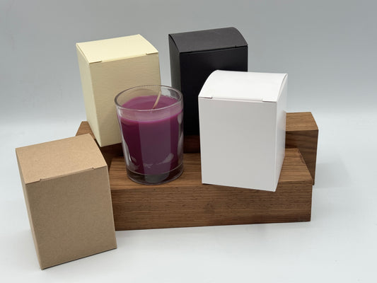 9cl Votive Candle Box  : Size 58x58x75mm
