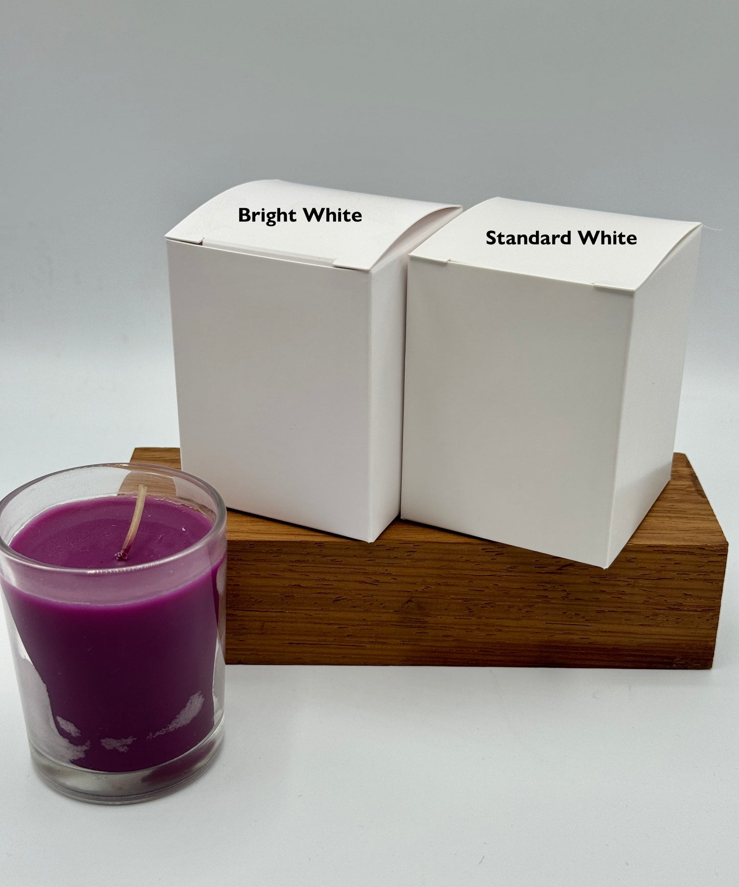 9cl Votive Candle Box  : Size 58x58x75mm