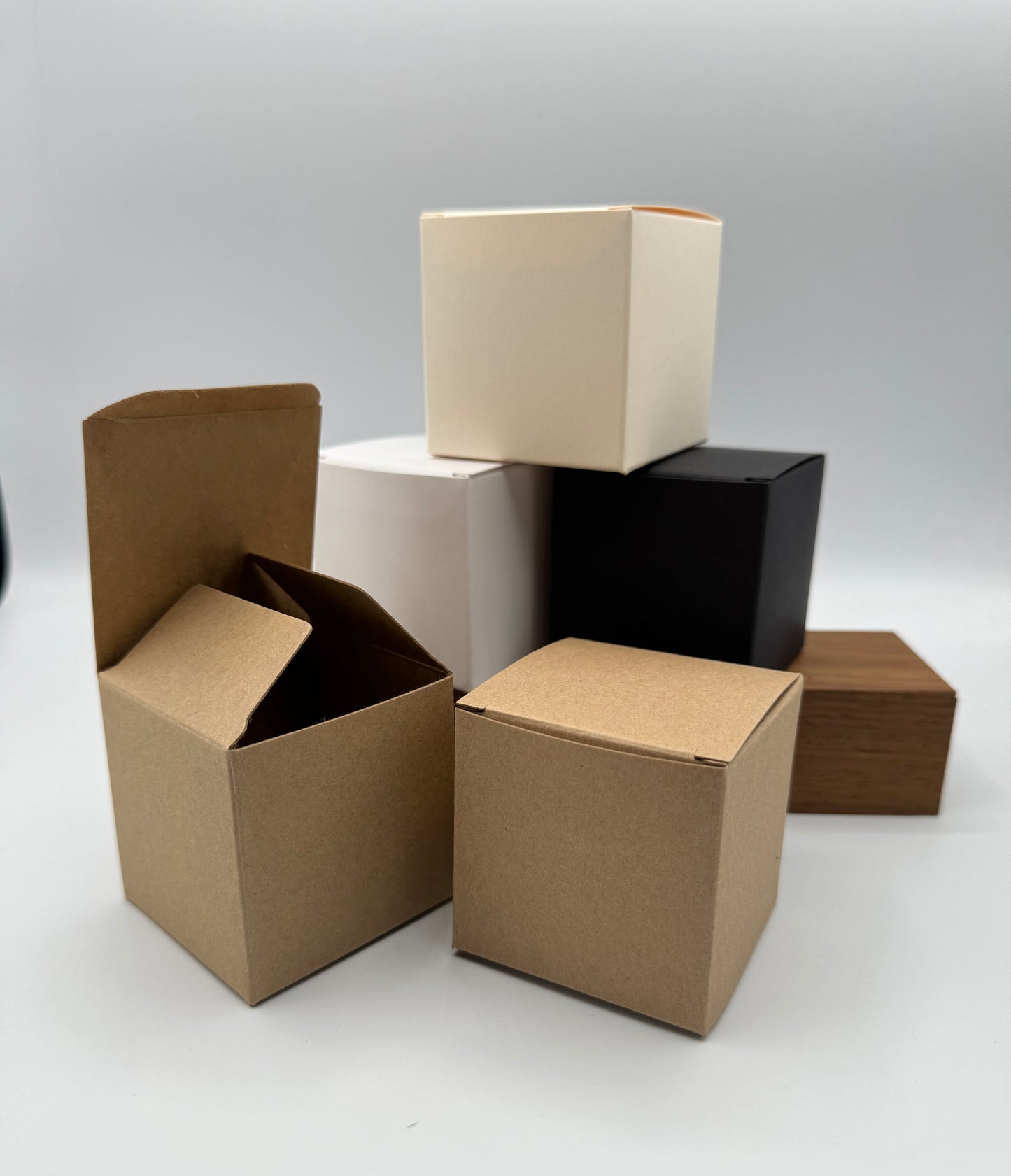 6cm CUBE BOXES - Small (10 Boxes)