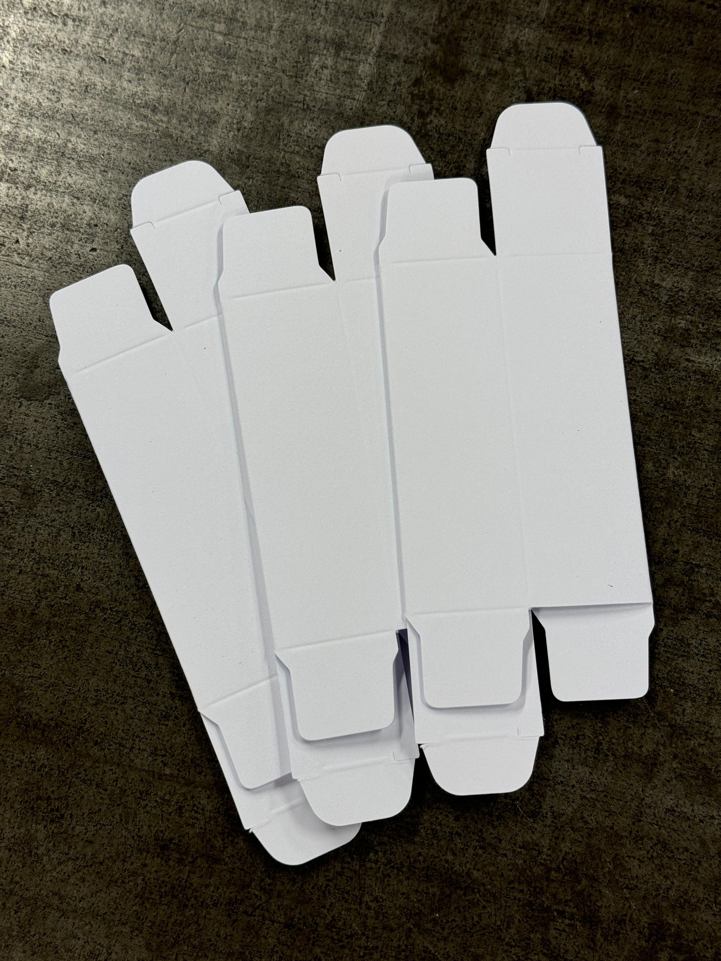 START-Up RANGE Bottle Box - BRIGHT WHITE  | Size 30 x 30 x 90mm | 15ml Dropper Bottle