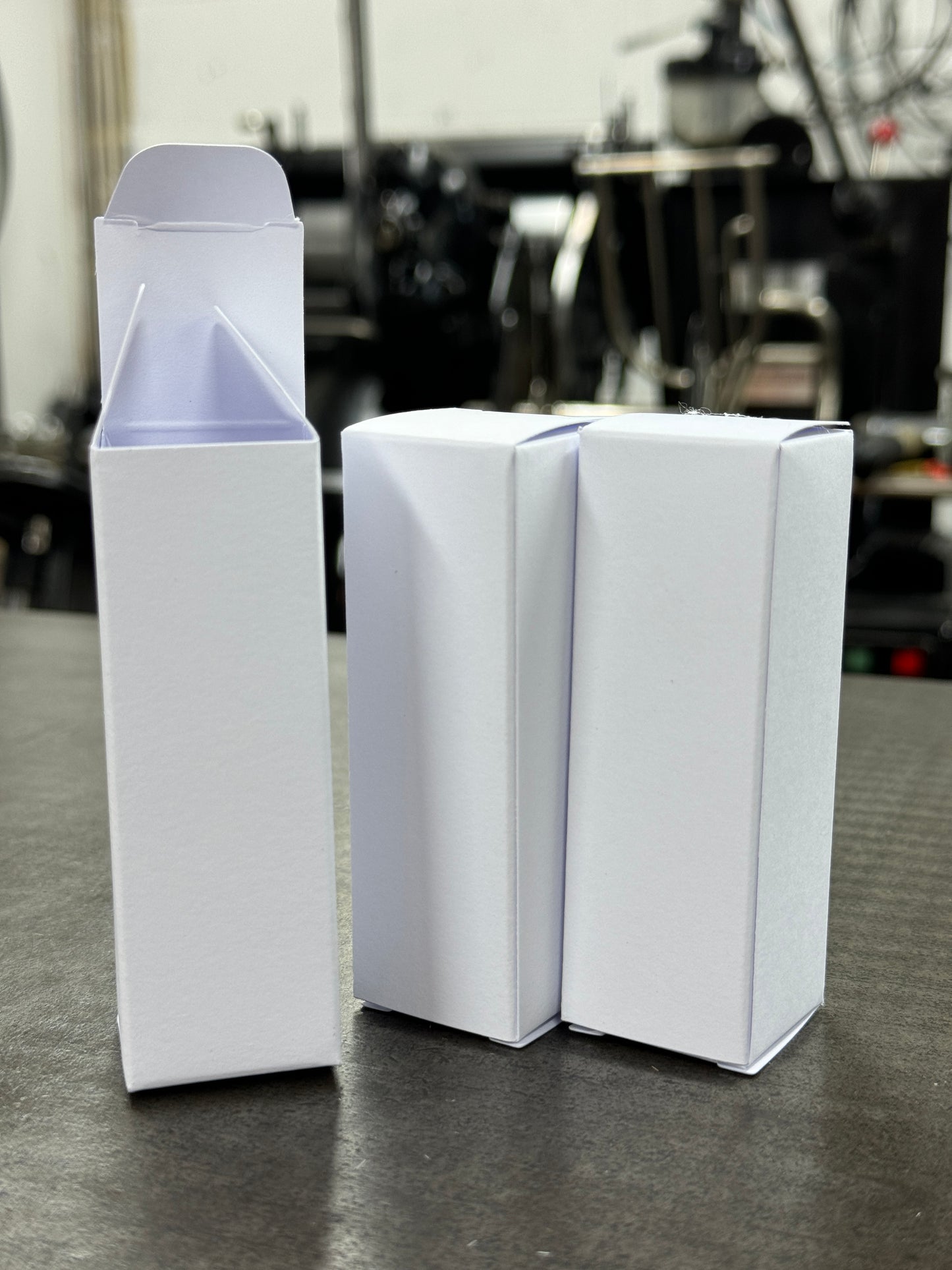 START-Up RANGE Bottle Box - BRIGHT WHITE  | Size 30 x 30 x 90mm | 15ml Dropper Bottle