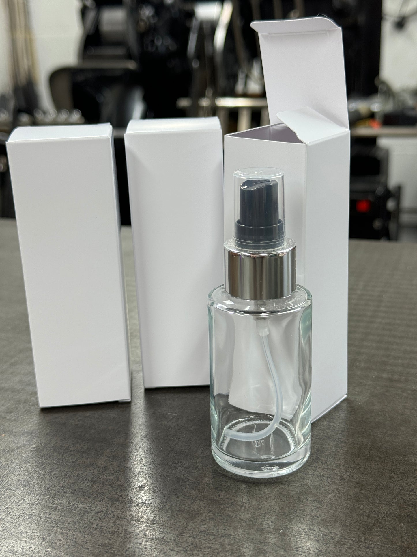 START-Up RANGE 50ml Bottle Box - SMOOTH WHITE 340gsm | Size 42 x 42 x 123mm