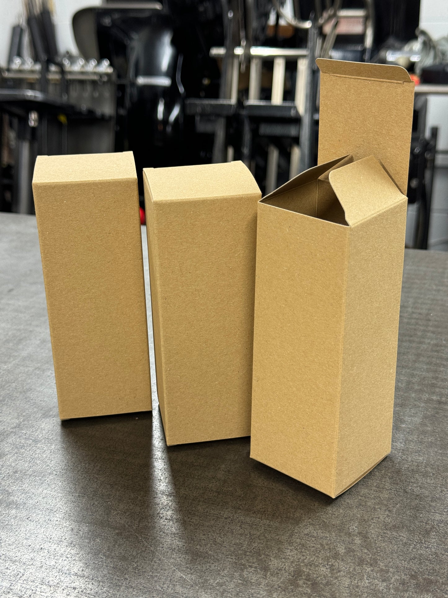 START-Up RANGE 60-100ml Bottle Box - ECO KRAFT | Size 55 x 55 x 144mm