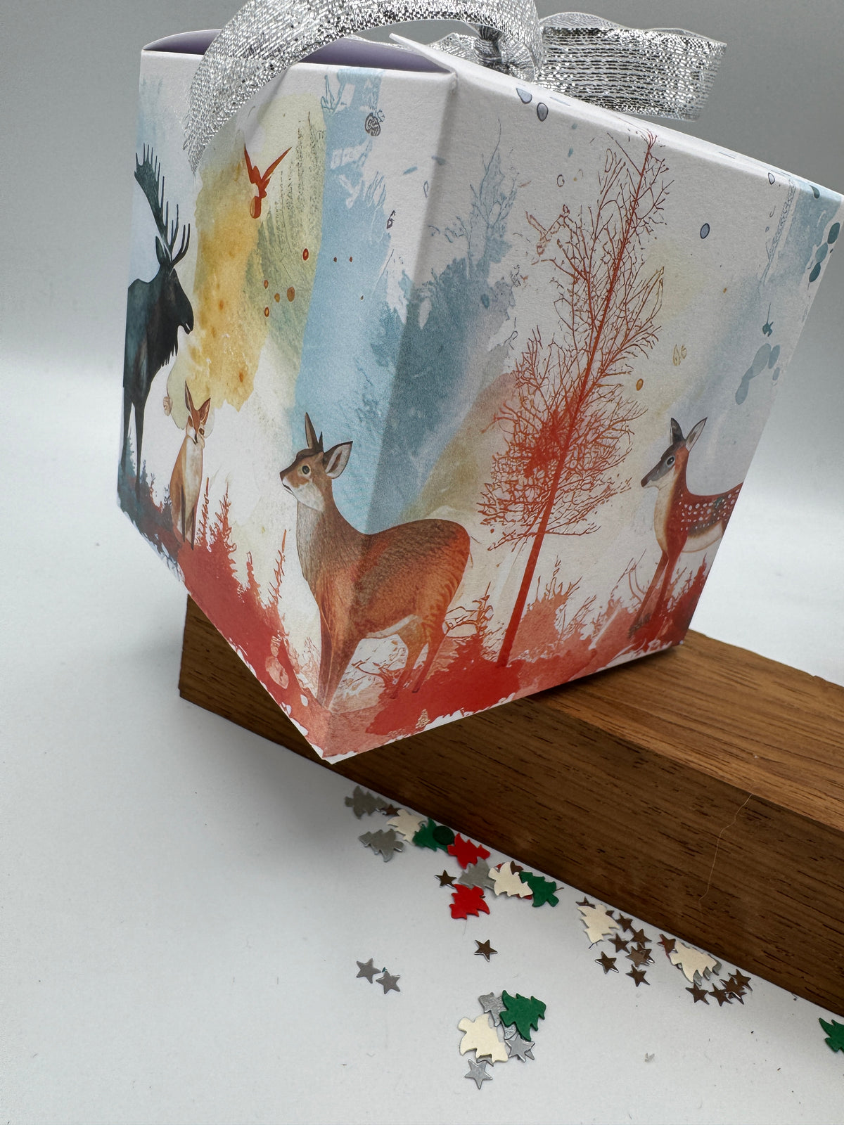 Christmas 'WINTER WOODLAND'  Gift Boxes - 2 size Options  (Pack of x6)