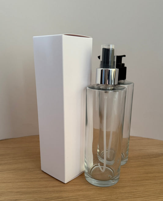 CLEARANCE - 200ml BOTTLE BOX | Size 52 x 52 x 190mm | Standard White