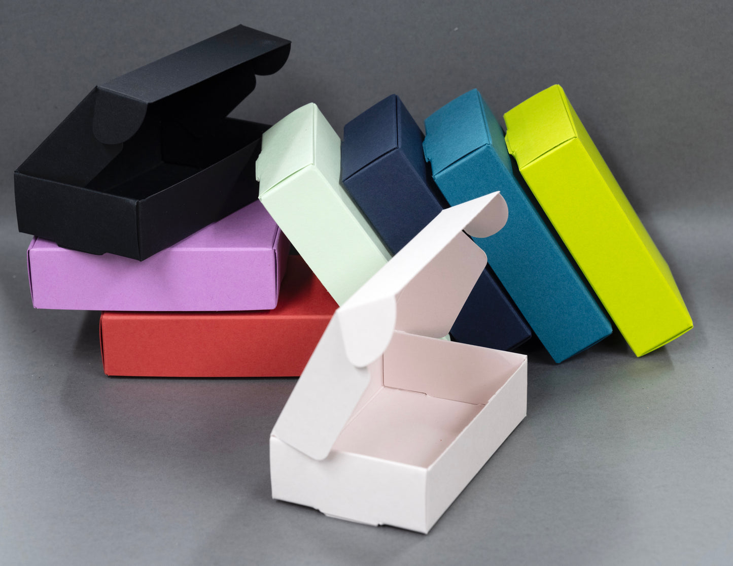 SLIM TOP OPENING | Size: 9.5 x 6 x 2.5cm | Soap, Confectionery, Gifts (x10 Boxes)