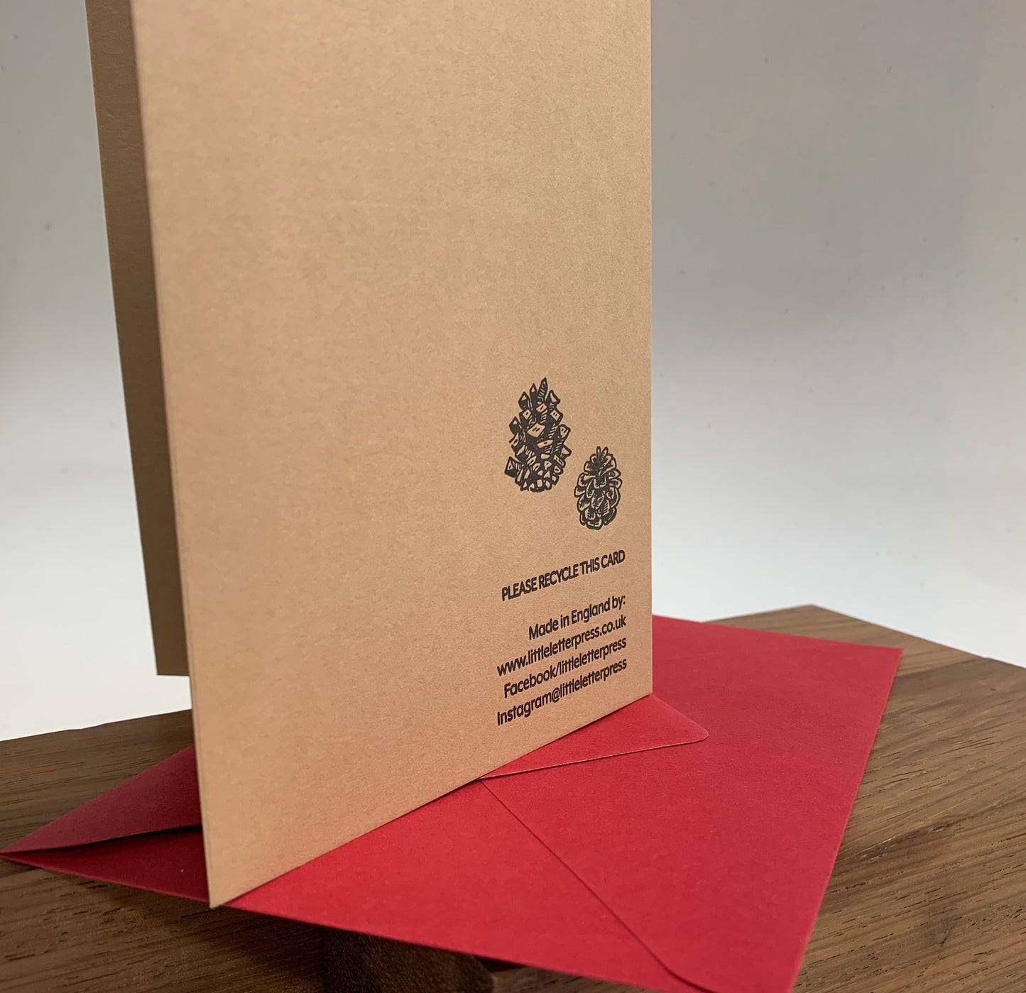 Letterpress "STAG" Christmas Cards |  Size: A6