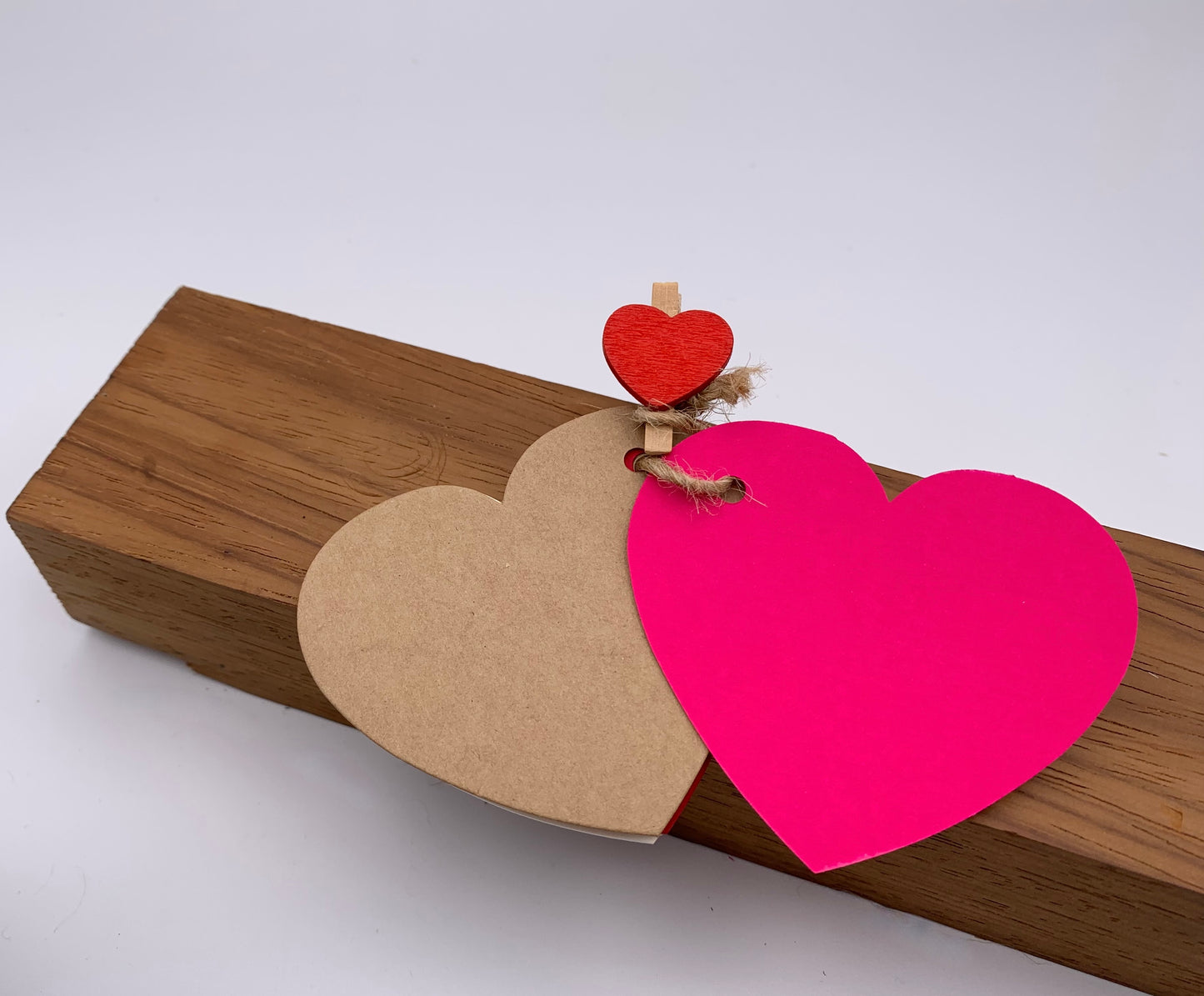 HEART Gift Tags Size: 3 LARGE / Colour options available