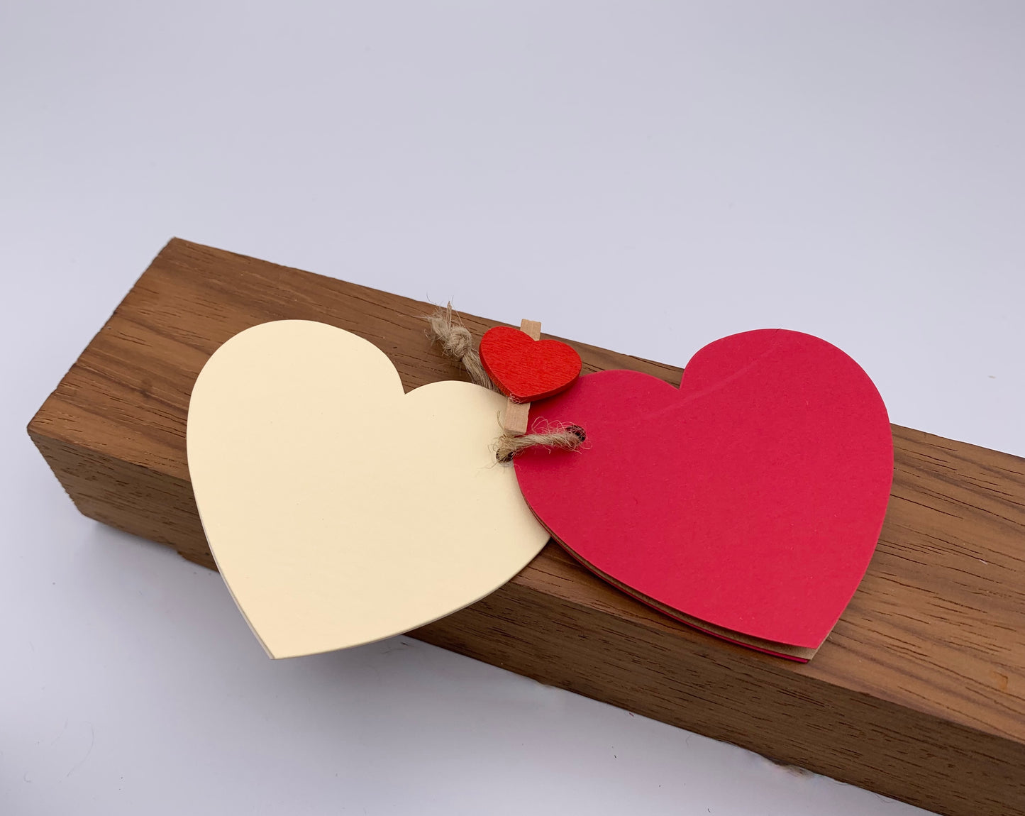 HEART Gift Tags Size: 3 LARGE / Colour options available