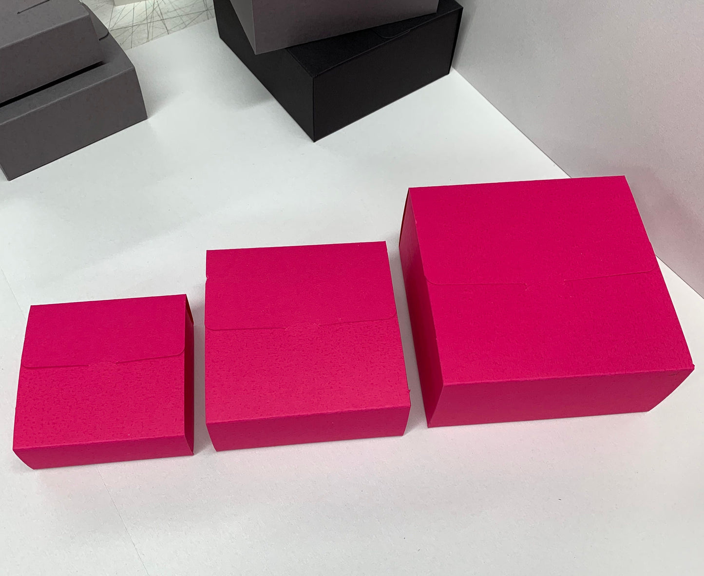 SQUARE BOXES- Small | Size 8 x 8 x 3cm (10 Boxes)