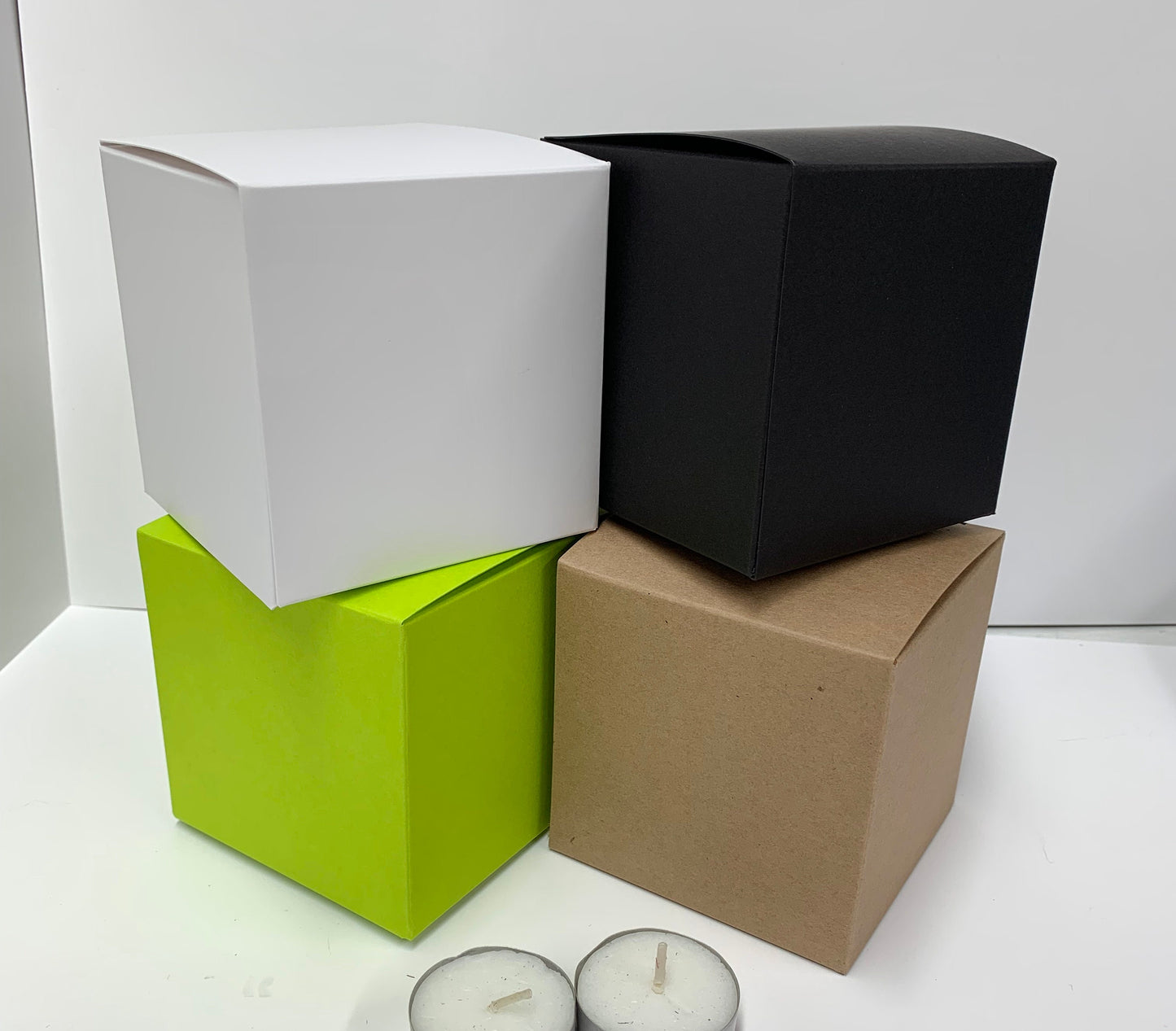 9cm CUBE BOXES - Large | Size: 9x9x9cm (5 Boxes)
