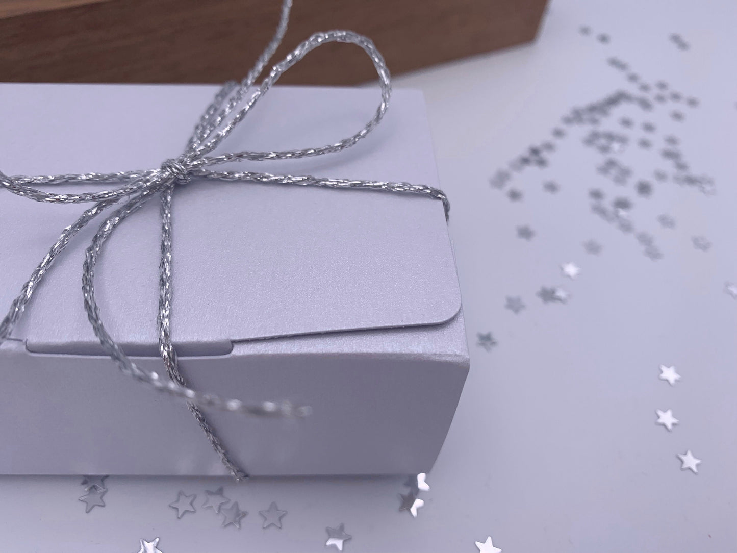 METALLIC RECTANGLE GIFT/FAVOUR BOXES - Small | Size 8.5cm x 6cm x 3.5cm (10 Boxes)