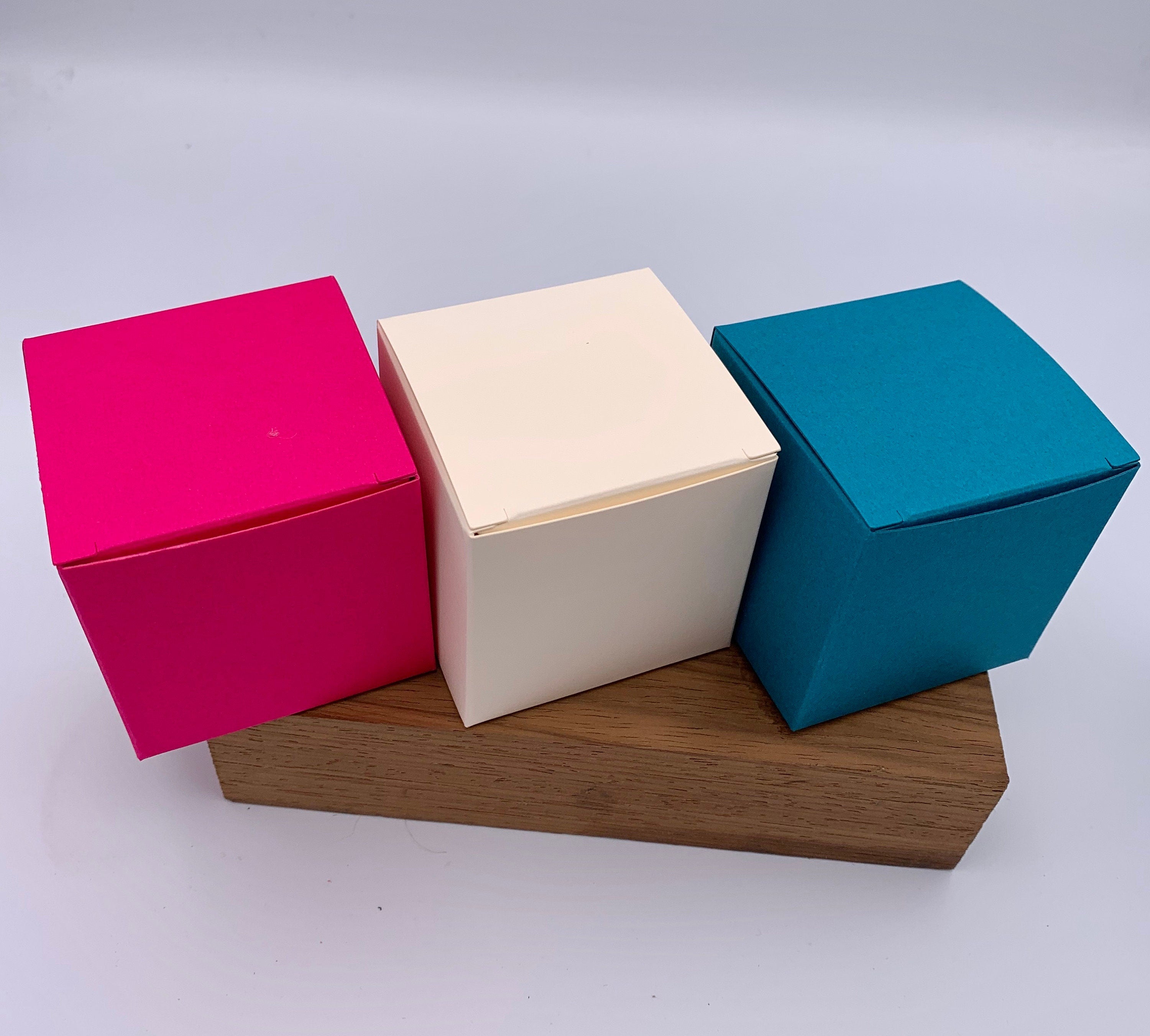6cm CUBE/SQUARE SMALL PACKAGING GIFT BOXES - (Pack of 10 Boxes ...